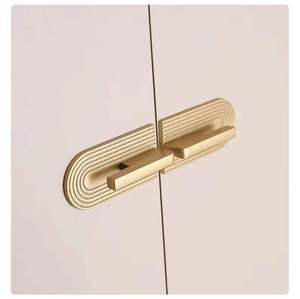 Manijas de Latón Macizo para Armarios y Cajones, Tiradores Elegantes para Muebles con Atractivo Vintage, Decoración del Hogar - Product Image 2