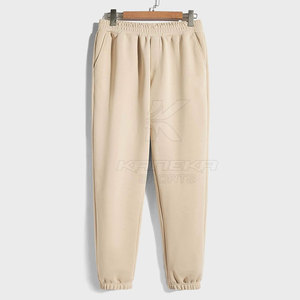 Conjunto de chándal de lana ecológico sólido con capucha para ropa informal de invierno para hombres-100% algodón transpirable ligero - Product Image 2