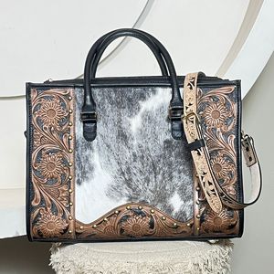 Nouveaux Sacs Fourre-Tout Femme en Cuir de Vachette Façonné à la Main avec Clous Floraux, Sacs à Bandoulière de Soirée Designer – Collection Super Septembre 2026 - Product Image 3