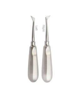 ชุดเครื่องมือถอนฟัน Cryer Dental Elevators ซ้าย-ขวา จำนวน 2 ชิ้น ทำจากสแตนเลส สำหรับการผ่าตัดช่องปาก - Product Image 1