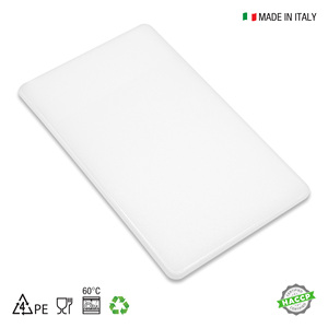 Planche à découper en plastique polyéthylène 25x15cm rectangulaire, lavable au lave-vaisselle, usage professionnel, multi-usages, marque privée personnalisable - Product Image 3