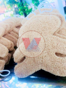 Jouets pour animaux de compagnie faits à la main en loofah, jouet à mâcher pour lapin/chien, jouet en corde de loofah biodégradable, forme de tortue, fabricant OEM Vietnam ANGLE - Product Image 4