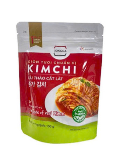 Kimchi de chou Napa en tranches JONGGA 150g – Kimchi coréen authentique fermenté, accompagnement probiotique, prêt à consommer - Product Image 1