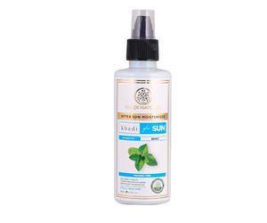 KHADI NATURAL Loción Calmante e Hidratante para Después del Sol con Menta 200ml - Product Image 1
