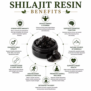 Resina de Shilajit del Himalaya Premium 100% Auténtica, Procedente de las Montañas del Himalaya, Rica en Ácido Fúlvico al 82%+ - Product Image 3