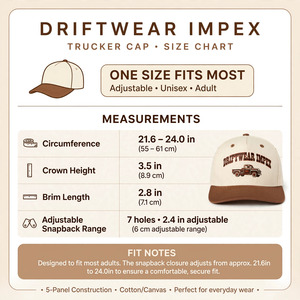Casquette de camionneur structurée à profil haut, 5 panneaux, snapback, en sergé de coton, hiver, bicolore, logo brodé plat, unisexe, OEM - Product Image 5