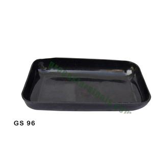 Bandeja organizadora de plástico negro de 4 x 2.5 pulgadas para herramientas de joyería, fabricación de joyas, diamantes, gemas y cuentas. |   N.º de artículo GS-96 - Product Image 2