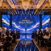 Pantalla LED Modular de Alquiler para Interiores, Video Wall para Eventos, Fondo de Escenario, Conferencias y Salones de Banquetes