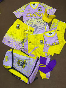 Latest Customised Private Label Adult Female Sportswear Bespoke Softball Uniform Jersey Shirt Trouser for Baseball Sets Style - Product Image 2
