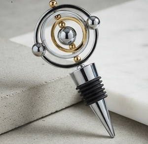Bouchon de bouteille sur mesure, brillant et poli, pièce unique, disponible, bouchon de vin durable - Product Image 1