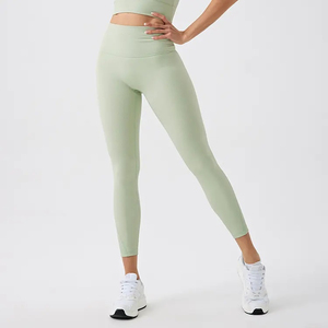 Leggings de yoga pour femmes à taille mi-haute, tricotés, respirants, séchage rapide, écologiques, style hip-hop, dernière conception, vêtements de sport, service OEM - Product Image 2