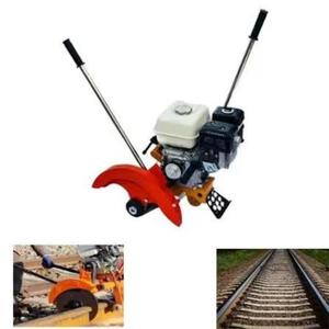 Sierra de vía portátil de alta resistencia para corte de rieles de ferrocarril, ideal para construcción, reparación y reemplazo de vías. - Product Image 1