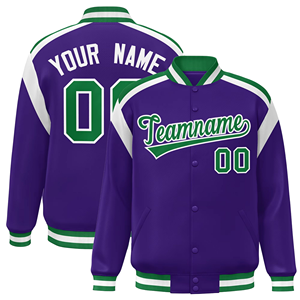 Premium Direct Factory Manufacturer's High Quality Customizable Embroidery Printed Track Baseball Sports Varsity Jacket - Product Image 6