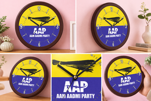 นาฬิกาแขวนผนังพิมพ์ลายส่วนตัวสำหรับเทศกาลปีใหม่และวันวาเลนไทน์ สไตล์ของขวัญส่งเสริมการขายสำหรับเจ้าหน้าที่รัฐบาลอินเดีย - Product Image 5