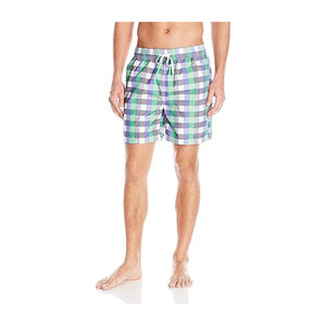 Short de course et de natation en polyester pour la plage avec logo personnalisé brodé et étiquette imprimée - Product Image 2