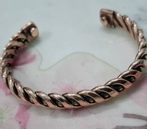 Luxurious Unisex High Quality Copper Alloy Charm Bracelet Antique Copper Plating Classic Style-Moon Art India Gift Women <b>Men</b> - Product Image 1