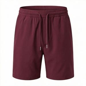 Pantalones Cortos Deportivos para Hombre, Talla Grande, Cintura Elástica con Cordón, Ligeros, de Secado Rápido, para Gimnasio y Fisicoculturismo - Product Image 1