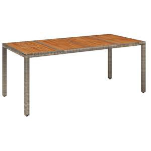 Ensemble de salle à manger de jardin gris foncé avec coussins confortables - Product Image 6