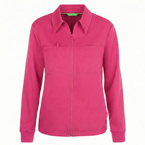 Blouse de travail personnalisable OEM pour hôpital, veste de médecin et infirmière, fermeture éclair intégrale, col à revers, multi-poches, prix de gros - Product Image 5