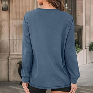 Chemises personnalisées pour femmes, en polyester recyclé, confortables, nouveau design, meilleure qualité, manches longues. - Product Image 2