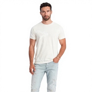 เสื้อยืดผู้ชายคุณภาพสูง ผ้าฝ้าย 100% ทรงโอเวอร์ไซส์ แขนสั้นห้าส่วน สไตล์ลำลอง ด้านหน้าเป็นมิตรต่อสิ่งแวดล้อม ทรงไหล่ตก น้ำหนักผ้า 280-300 GSM - Product Image 3