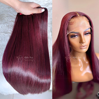 Cheveux vietnamiens de luxe les plus doux, os miroir droit, perruques à dentelle complète du Vietnam, cheveux humains naturels de qualité supérieure, fournisseur du Vietnam