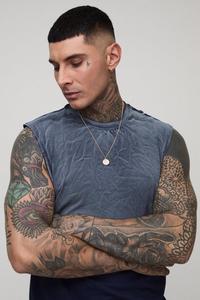 Vêtements OEM personnalisés Chemises pour hommes Logo personnalisé 100% coton T-shirts épais avec strass Design personnalisé pour hommes Coupe ample - Product Image 3