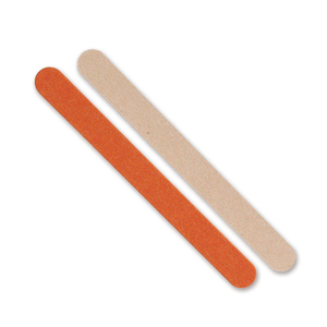 Lima de uñas profesional de doble cara, herramientas de manicura, limas de uñas de madera, grano 80/80, para salón de uñas, alta calidad, para acero inoxidable. - Product Image 2