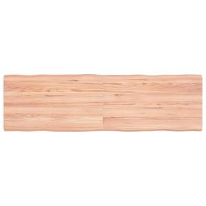 โต๊ะไม้โอ๊คสีน้ำตาลอ่อน หน้าโต๊ะไม้เนื้อแข็ง 55.1x15.7x1.6 ซม. โต๊ะรับประทานอาหารแบบพับได้ - Product Image 2