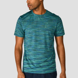Hot Selling OEM Fantastic Quality Gym Sports Compression O-Neck <b>Tshirt</b> Men Breathable Quick-Dry Fabric T-Shirts - Product Image 5