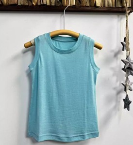 T-shirts décontractés personnalisés de haute qualité sans manches en toile de coton, effet délavé, appliqué, broderie vintage, écologiques et à séchage rapide - Product Image 2