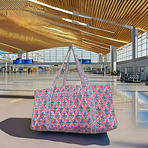 กระเป๋าถือผ้าฝ้ายเย็บลายดอกไม้สำหรับผู้หญิง ไซส์ XL ทำมือ เหมาะสำหรับเดินทาง ท่องเที่ยว หรือใช้เป็นกระเป๋าสะพายไหล่ ขนาดใหญ่ จุของได้เยอะ เป็นมิตรกับสิ่งแวดล้อม หรูหรา - Product Image 3