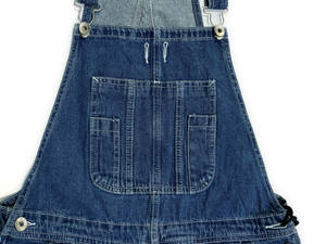 Customizable Denim Workwear Wholesale Factory Supply Breathable Waterproof Multi Pockets Loose Fit Cotton Denim Bib Overalls OEM - Product Image 4