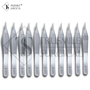 Wholesale Surgical Tissue & Dressing Forceps <b>Dental</b> Micro Adson Tweezer Medical Instrument, single piece or in sets - Product Image 5