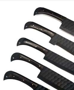 BA Enterprises Handmade 5-Piece Customized Damascus Steel Layer Wooden Handle Stainless Steel Coated Durable <b>Sharp</b> <b>Knife</b> <b>Set</b> - Product Image 2