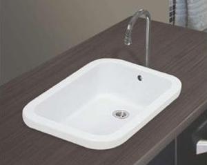 อ่างล้างมือสำหรับห้องน้ำ โรงแรม และโรงพยาบาล เป็นมิตรกับสิ่งแวดล้อม ทำความสะอาดง่าย - Product Image 1