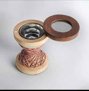 Nuevo Mubkhar, Diseño Innovador, Porta Incienso Religioso, Quemador de Incienso Bakhoor, Precio Bajo, Quemador de Incienso de Madera y Metal - Product Image 6