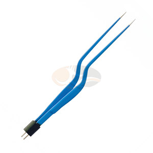 Pince bipolaire neurochirurgicale Jansen Bayonet, pointe de 0,5 mm / 1,0 mm / 1,5 mm, 15,2 cm, haute qualité, semi-antiadhésive, en acier inoxydable - Product Image 2