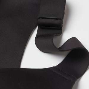 Sujetador deportivo de un solo hombro para mujer, talla grande, acolchado, de alto soporte, sin espalda, transpirable, con forro de algodón y elastano, ligero - Product Image 6