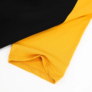 T-shirt unisexe surdimensionné de haute qualité 245 g/m² 100 % coton – T-shirt vierge épais à manches raglan bicolores |   Streetwear Premium - Product Image 3