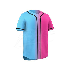 เสื้อเบสบอลผู้ชายสีพื้นคุณภาพสูง ผลิตในปากีสถาน ระบายอากาศได้ดี สีตามสั่ง - Product Image 3