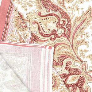 Classic Printed Floral Rectangular <b>Tablecloth</b> 100% Cotton Handmade Eco-Friendly Washable Home Party Wedding Use - Product Image 4