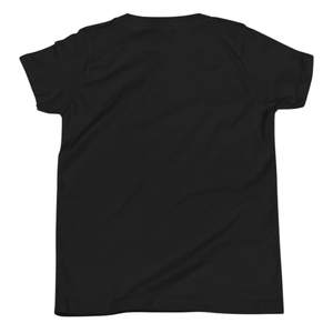 T-shirt graphique noir pour jeunes, motif circulaire, col rond, coton doux, manches courtes, vêtements décontractés pour enfants, mode quotidienne - Product Image 4