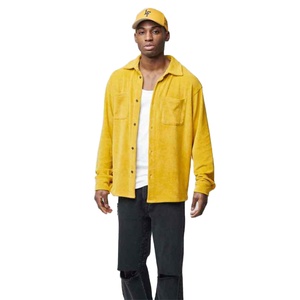 เสื้อเชิ้ตผ้าฝ้ายแท้ขายดี สไตล์ลำลองธุรกิจ คุณภาพสูง แขนยาวสำหรับผู้ชาย เสื้อเชิ้ตติดกระดุม ราคาประหยัด เสื้อผ้าผู้ชาย - Product Image 1