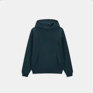 Fabricant de sweats à capuche de haute qualité pour femmes, en coton et polyester, polaire uni, à séchage rapide, respirant, à épaules tombantes, surdimensionné - Product Image 1