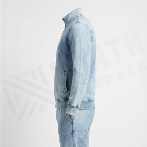 Custom Logo Slim Fit Training Wear Fleece Sport <b>Track</b> <b>Suits</b> Set Mens Tracksuit Customized Color Workout Jogging Outfit - Product Image 3