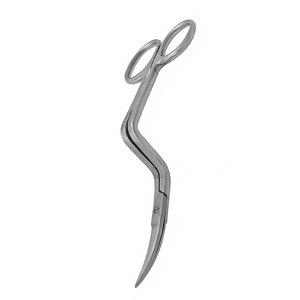 Ciseaux à double courbure pour broderie machine, 6 pouces, manche courbé professionnel, acier inoxydable de qualité allemande, ensemble d'instruments de précision - Product Image 6