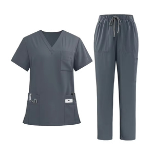 Tenues d'infirmières personnalisées en polyester recyclé, tenues médicales à marque privée pour les professionnels de la santé - Product Image 6