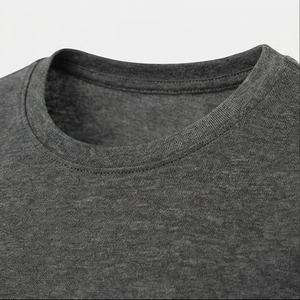 Camiseta Ajustada de Algodón Elástico para Mujer, Corte Slim Fit, Uso Diario, Estilo Básico Perfecto para Halloween, Color Personalizado - Product Image 4