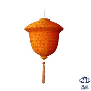 Lanterne en soie écologique durable, faite à la main, pliable, luminaire suspendu, décoration d'événements, vente en gros - Product Image 1